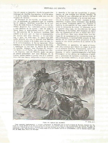 LAMINA 4810: Paso de armas en Madrid