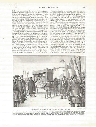 LAMINA 4811: Nacimiento de Juana la Beltraneja