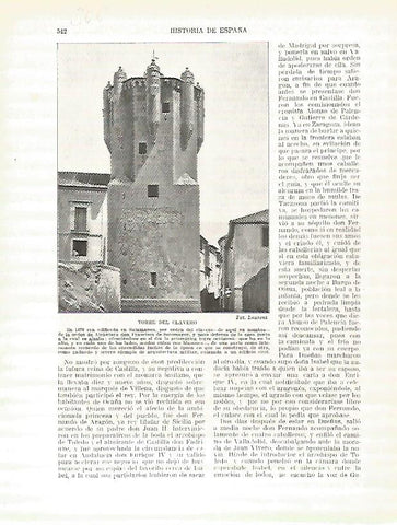 LAMINA 4813: Torre del Clavero Salamanca