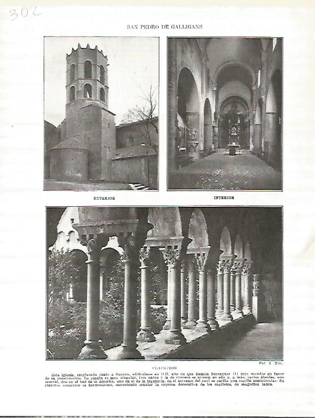 LAMINA 4815: Sant  Pere de Galligans en Girona