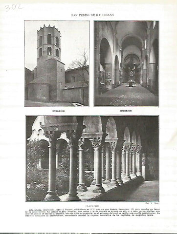 LAMINA 4815: Sant  Pere de Galligans en Girona
