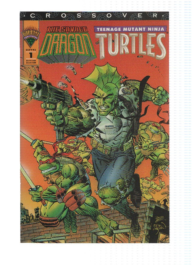 SAVAGE DRAGON/TEENAGE MUTANT NINJA TURTLES, Volumen 1: Numero 01 (Image 1997)