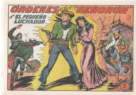 Facsimil: El Pequeño Luchador numero 179: Ordenes del señoron