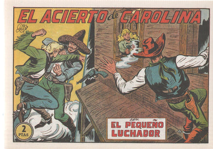 Facsimil: El Pequeño Luchador numero 194: El acierto de Carolina