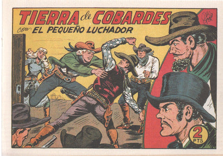 Facsimil: El Pequeño Luchador numero 199: Tierra de cobardes