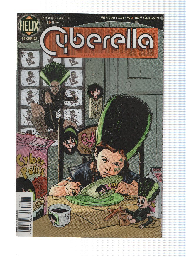 CYBERELLA, Volumen 01, Numero 06: Silent Weapons, Quiet Wars, Part 06 (Helix 1997)