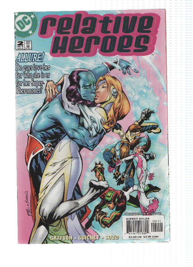 RELATIVE HEROES,Mini-Serie Numero 02: Things to do in Olympus (DC 2000)