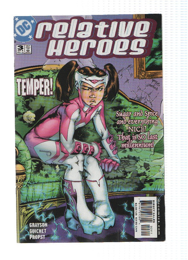 RELATIVE HEROES,Mini-Serie Numero 03: Free Launch (DC 2000)