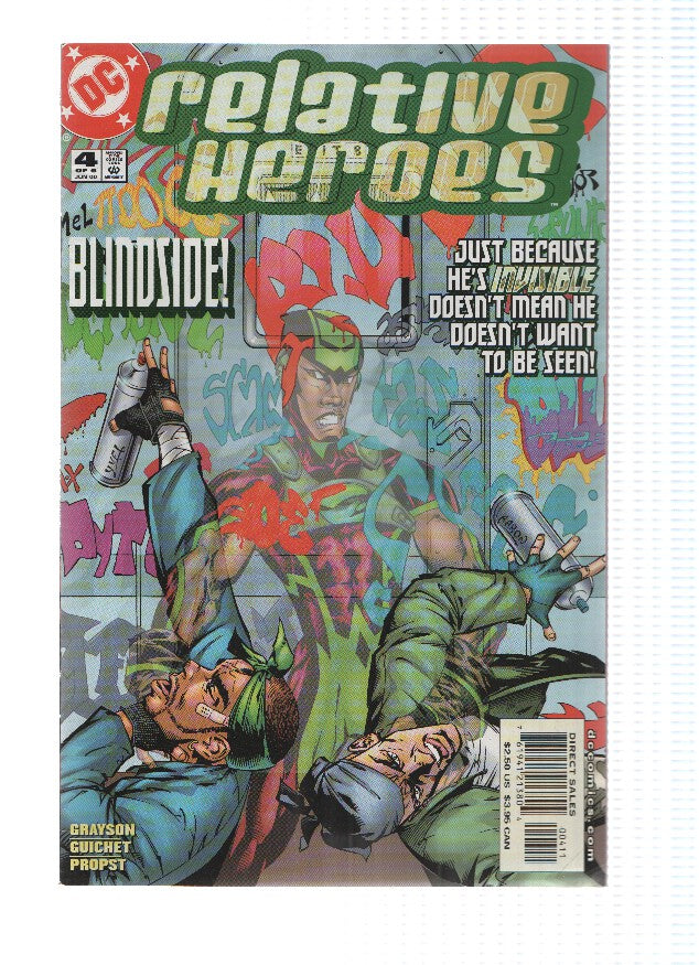 RELATIVE HEROES,Mini-Serie Numero 04: Visibility (DC 2000)