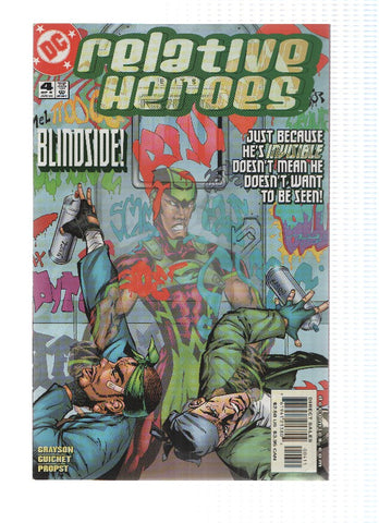 RELATIVE HEROES,Mini-Serie Numero 04: Visibility (DC 2000)