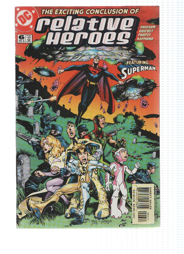 RELATIVE HEROES,Mini-Serie Numero 06: Questions For God (DC 2000)
