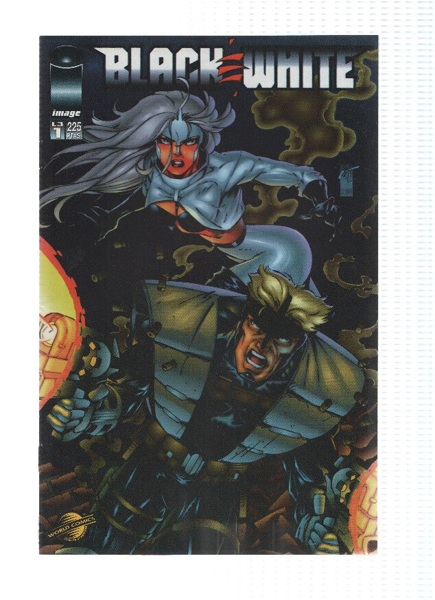 BLACK AND WHITE,Mini-Serie Numero 01 de 3: Black (World Comics 1996)