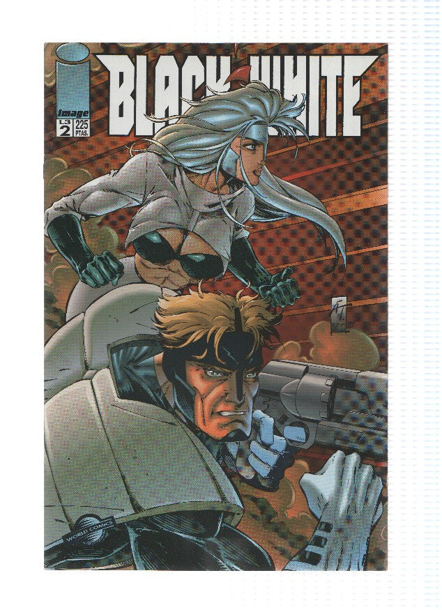 BLACK AND WHITE,Mini-Serie Numero 02 de 3: White (World Comics 1996)