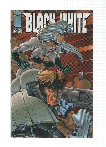 BLACK AND WHITE,Mini-Serie Numero 02 de 3: White (World Comics 1996)