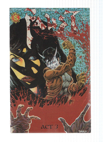 FAUST, LOVE OF THE DAMNED, Vol.1: Act 03: Burn for Love (SECOND PRINTING)