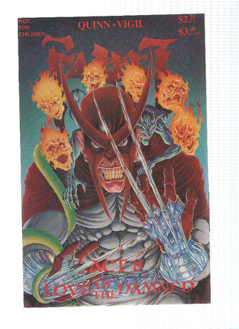 FAUST, LOVE OF THE DAMNED, Vol.2: Act 08: Waved Love (First PRINTING)