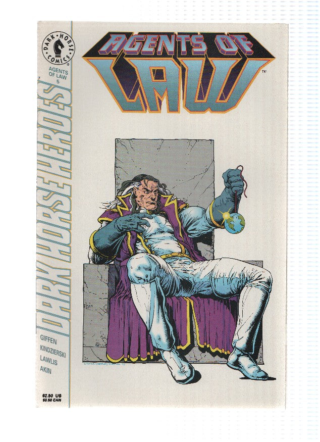 Dark Horse Heroes, AGENTS OF LAW, Vol.1 Numero 05: The Abyss Gazes (Dark Horse 1995)