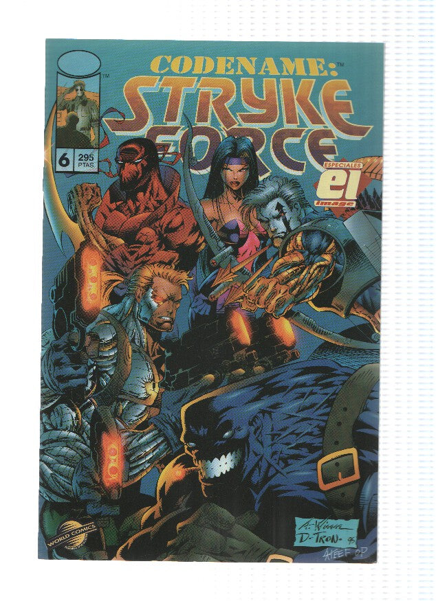 Codename: STRYKEFORCE, Volumen 1: Numero 06 (World Comics)