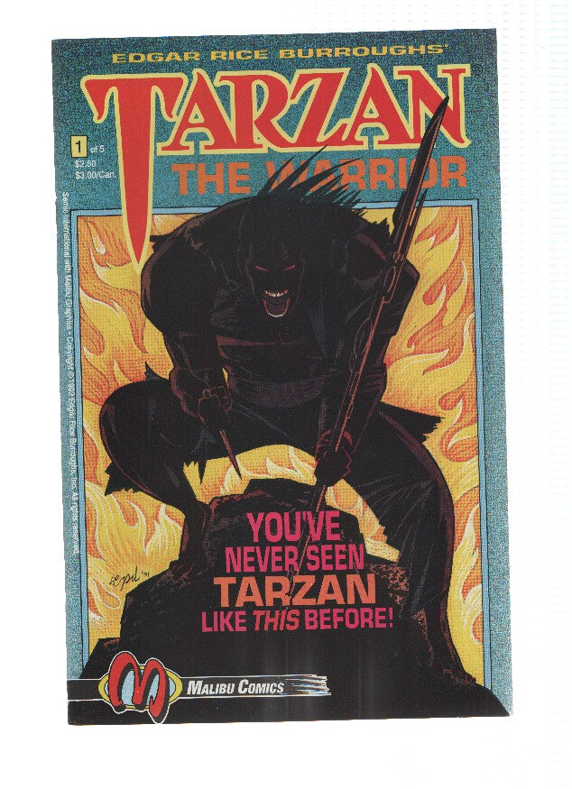 TARZAN THE WARRIOR, Volumen 1: Numero 01 (Malibu Comics)