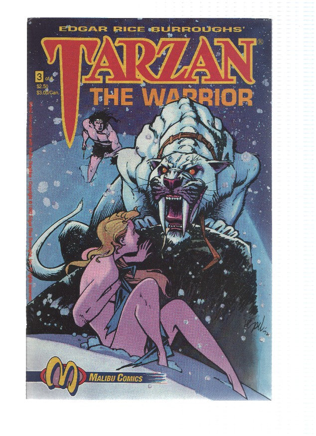 TARZAN THE WARRIOR, Volumen 1: Numero 03 (Malibu Comics)