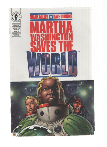 MARTHA WASHINGTON: SAVES THE WORLD, Numero 01: Comin in on a Wing and a Prayer