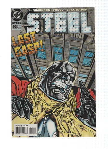 STEEL, Volume 1, Numero 10: Blodd Guilt (DC Comics)