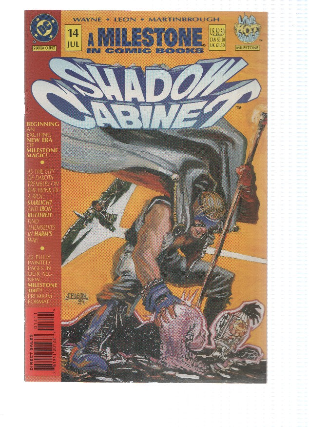 SHADOW CABINET, Volume 1, Numero 14: The Road Utopia  (Milestone)