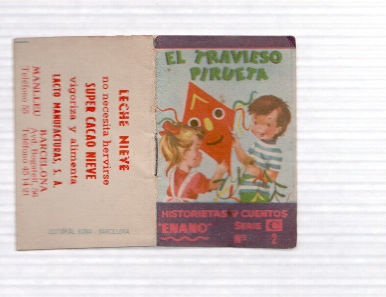 Historietas y Cuentos Enano serie C numero 02: El travieso Pirueta