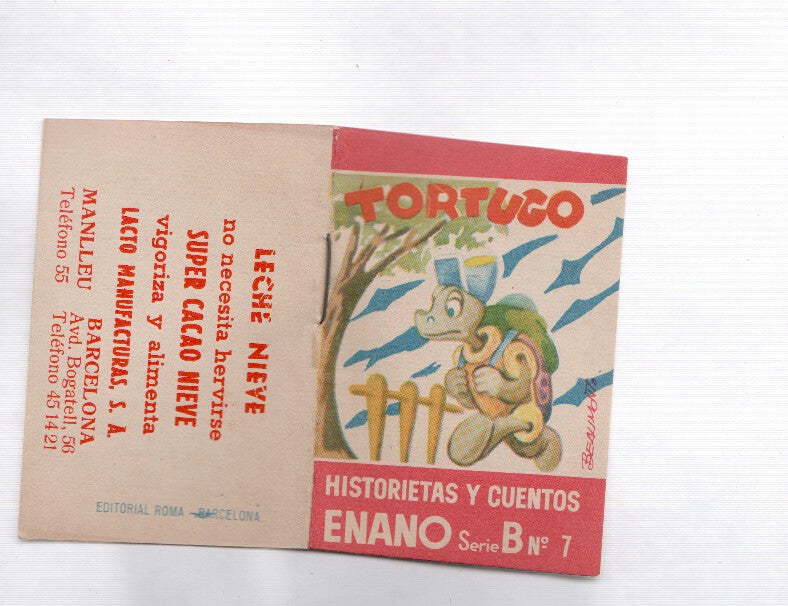 Historietas y Cuentos Enano serie B numero 07: Tortugo