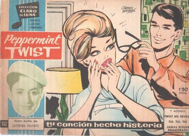 Claro de Luna numero 152: Peppermint Twist (Caterina Valente)