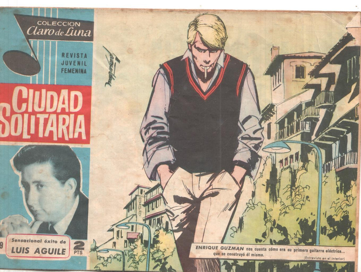 Claro de Luna numero 249: Luis Aguile y letra cancion