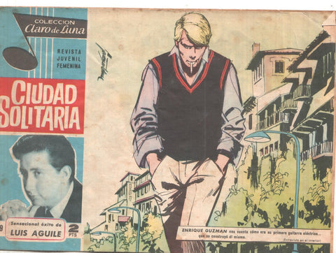 Claro de Luna numero 249: Luis Aguile y letra cancion