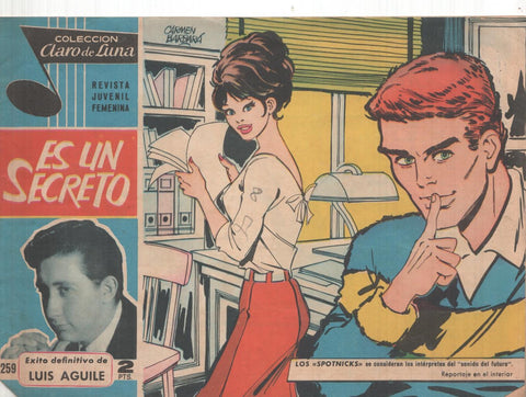Claro de Luna numero 259: Luis Aguile y letra cancion
