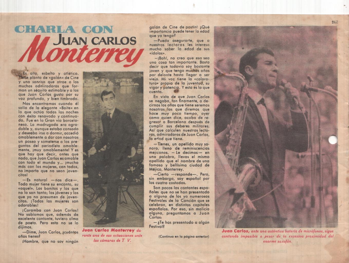 Claro de Luna numero 262: Lucia Altieri y letra cancion