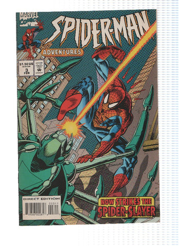 SPIDER-MAN ADVENTURES, Volume 1 Numero 03: The Spider-Slayer (Marvel)