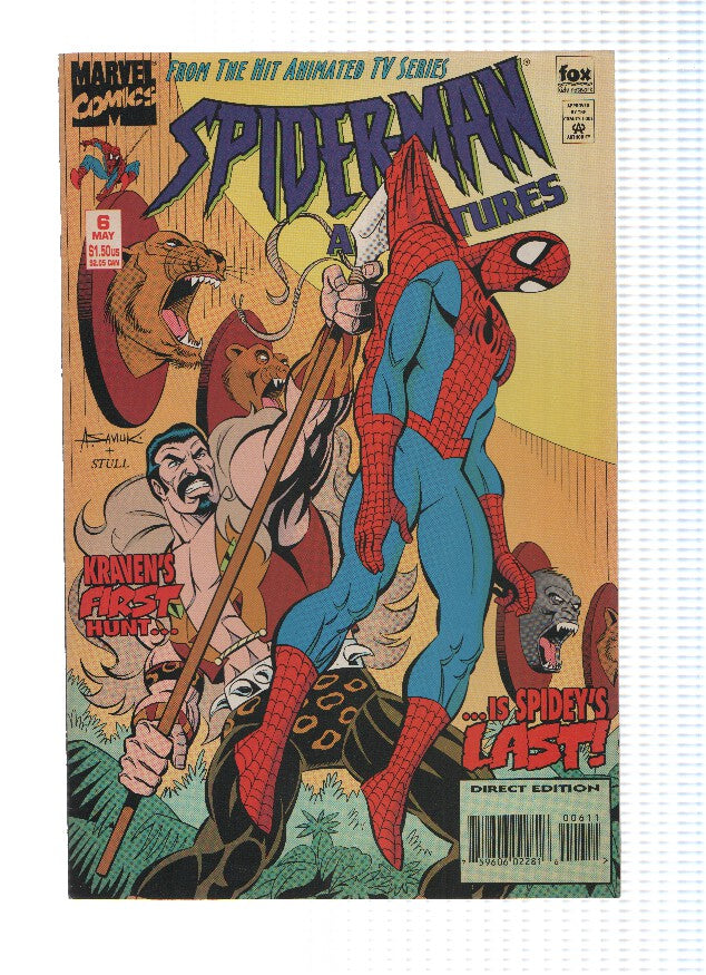 SPIDER-MAN ADVENTURES, Volume 1 Numero 06: Kraven the Hunter (Marvel)