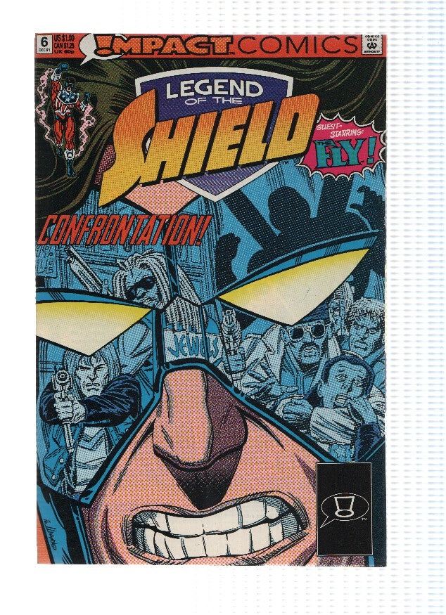 LEGEND OF THE SHIELD, Volume 1 Numero 06: Tribes (Impact Comics)