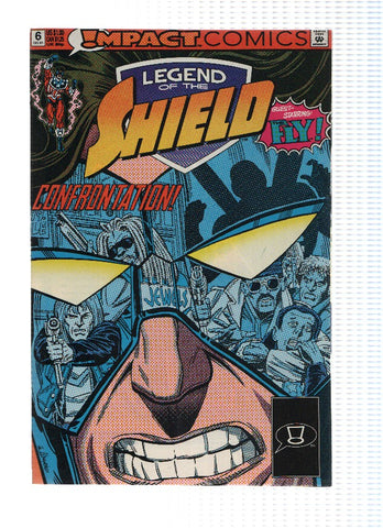LEGEND OF THE SHIELD, Volume 1 Numero 06: Tribes (Impact Comics)