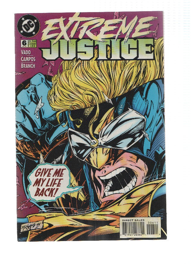 EXTREME JUSTICE, Volume 1 Numero 06: Housekepping (DC Comics)