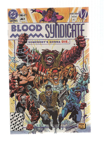 BLOOD SYNDICATE, Volume 1 Numero 04: Thicker than Blood (Milestone)