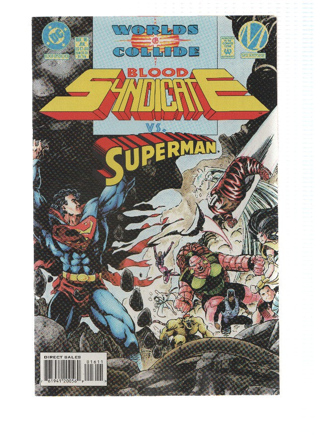 BLOOD SYNDICATE, Volume 1 Numero 16: Toys of the Gods (Milestone)