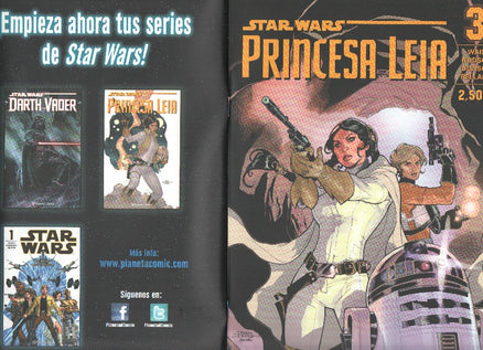 Star Wars: Princesa Leia numero 3