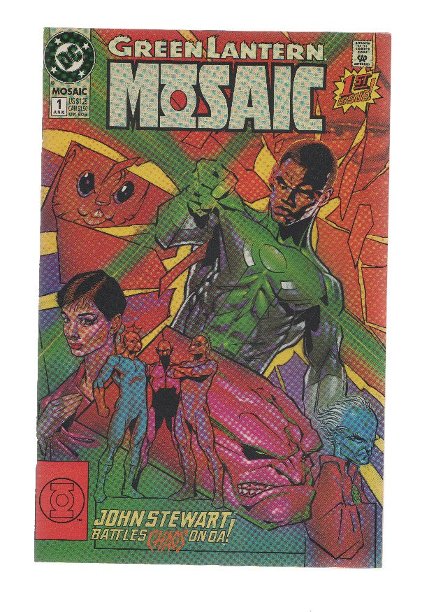 GREEN LANTERN: MOSAIC, Volume 01 Numero 01: Do yo want to see? (DC Comics)