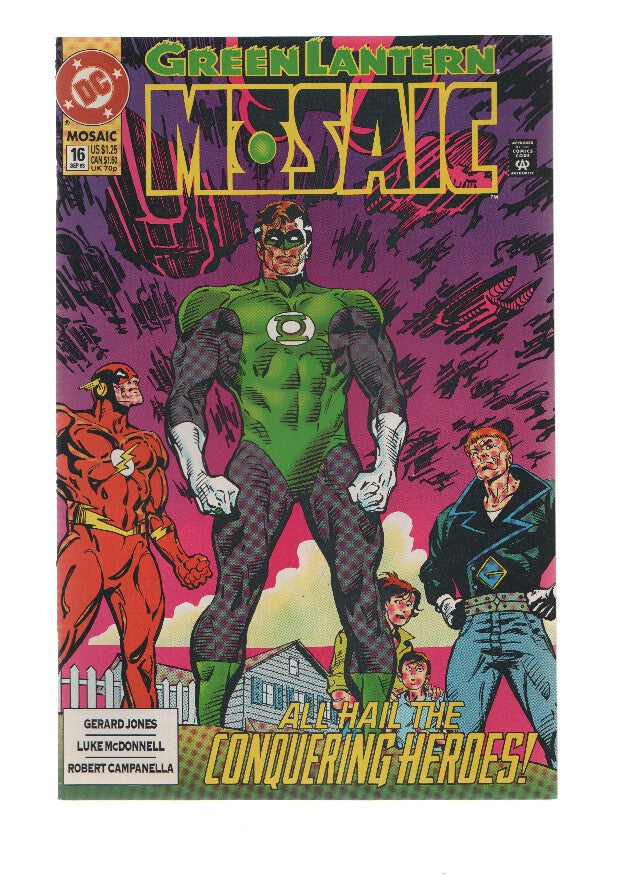 GREEN LANTERN: MOSAIC, Volume 01 Numero 16: Great Speckled Bird (DC Comics)