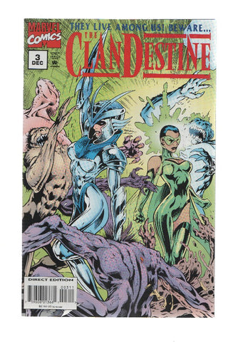 THE CLANDESTINE, Volume 01 Numero 03: Sefilsh Genes (Marvel Comics)