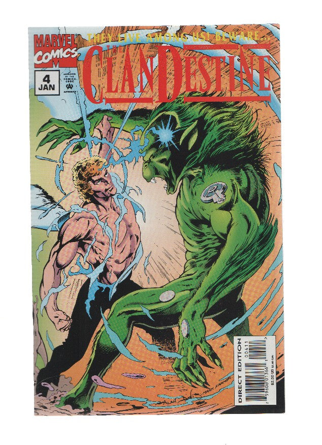 THE CLANDESTINE, Volume 01 Numero 04: Wait till your Father gets Home (Marvel Comics)