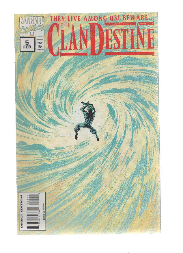 THE CLANDESTINE, Volume 01 Numero 05: Genie-Ology (Marvel Comics)