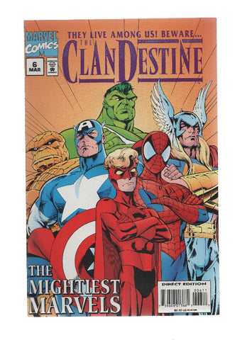 THE CLANDESTINE, Volume 01 Numero 06: Rory Destines School Daze (Marvel Comics)