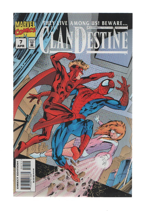 THE CLANDESTINE, Volume 01 Numero 07: Real Heroes (Marvel Comics)