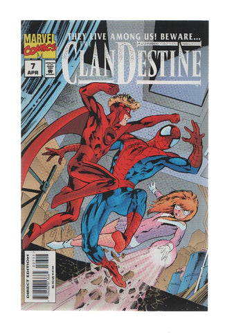 THE CLANDESTINE, Volume 01 Numero 07: Real Heroes (Marvel Comics)